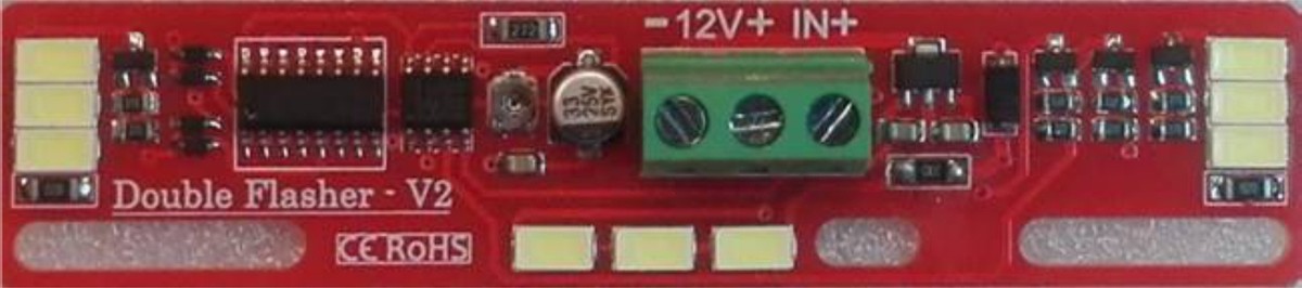 Flasher με 4 led ισχύος