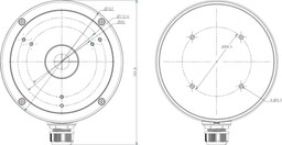 Βάση στήριξης για κάμερες dome