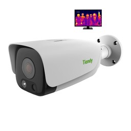Tiandy 4MP Θερμική Κάμερα και Optical Bi-spectrum με φωνητική προειδοποίηση Spec: I5/E/T/4mm